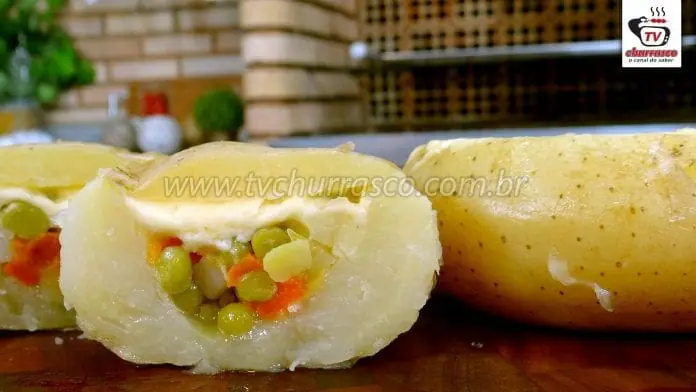 Como Fazer Batata Recheada Vegetariana