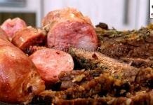 Como Fazer Contra Filé Assado no Forno com Linguiças