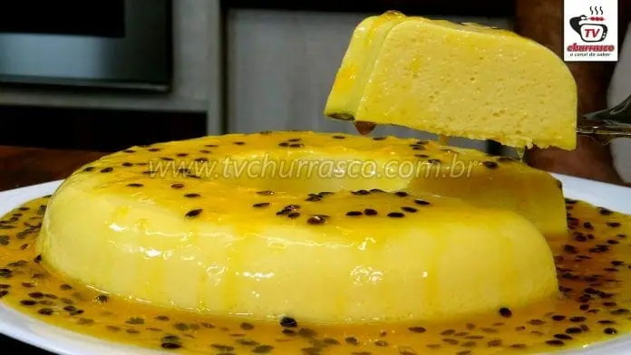 Como Fazer PUDIM DE MARACUJÁ QUE NÃO VAI AO FORNO (Pudim de Maracujá de Geladeira)