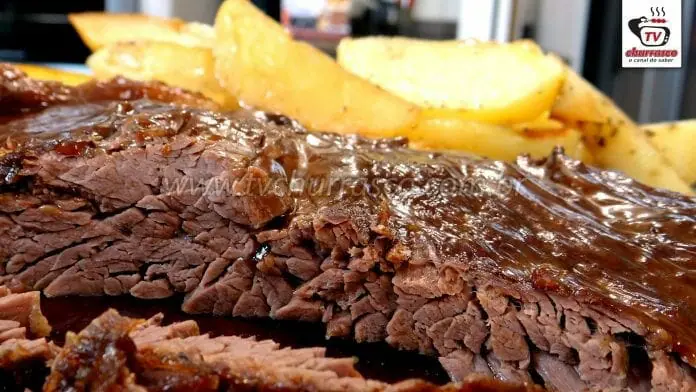Como Fazer Fraldinha Assada com Molho Barbecue (Churrasco de Forno)