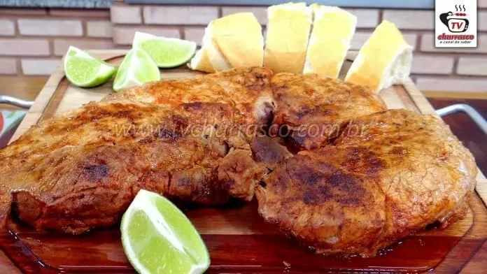 Como Fazer Pernil com Limão (PERNIL NA BRASA)