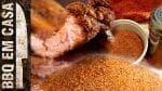 Receita de Tempero para Churrasco - Dry Rub - BBQ em Casa
