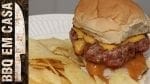 Receita de Texas Burger com Molho Picante - BBQ em Casa