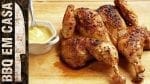 Receita de Frango Assado Suculento - Roast Chicken (Caipi-One) - BBQ em Casa