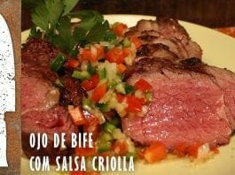 Ojo de Bife com Salsa Criolla - Feat. Johnny Destefanis - BBQ em Casa
