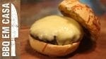 Receita de Burger Recheado com Manteiga Temperada - BBQ em Casa