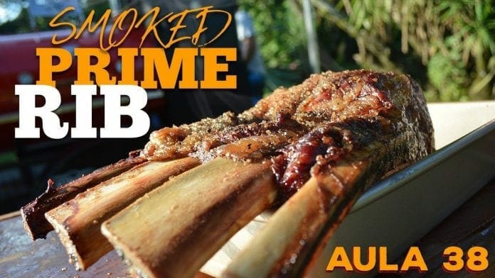 Smoked Prime Rib (Receita De Prime Rib Defumado) - Cansei de Ser Chef