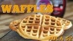 Waffles (Como Fazer Massa De Waffles Americanos) - Cansei de Ser Chef