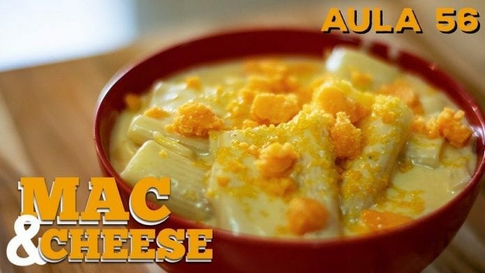 Mac And Cheese (Como Fazer Macarrão Com Queijo Americano) - Cansei de Ser Chef