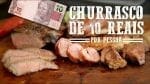 Churrasco Barato / Econômico de 10 Reais - Churrasqueadas