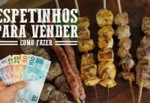 Como Fazer Espetinhos para Vender - Churrasqueadas