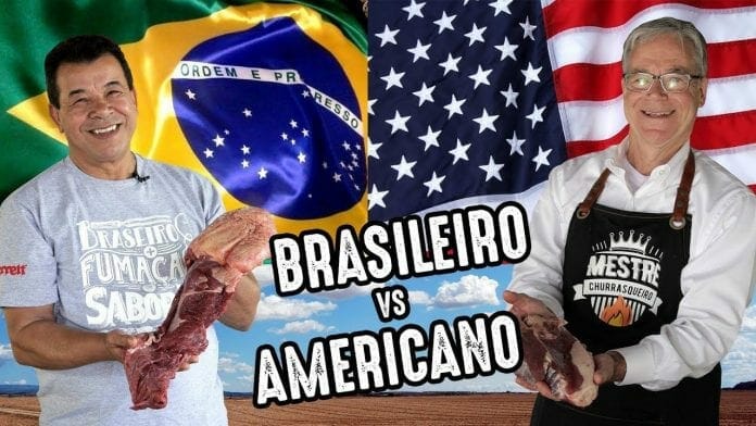 Churrasco Americano vs Brasileiro - Churrasqueadas