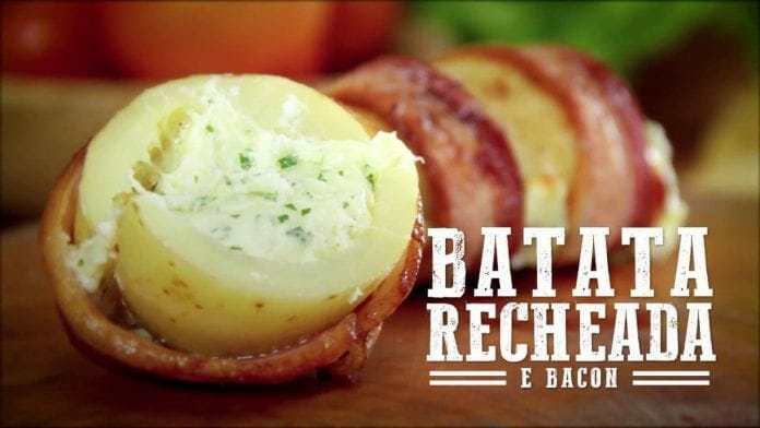 Batata Recheada e Bacon (Part. Camila Masullo/Sal de Flor) - Churrasqueadas