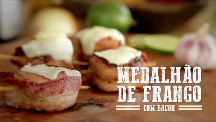 Medalhão de Frango com Bacon - Churrasqueadas