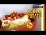 Como Fazer Baked Potato - Batata Assada com Catupiry e Bacon - Canal Rango