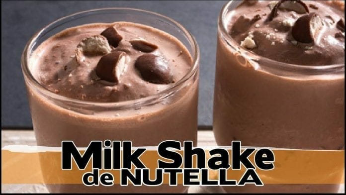 Milk Shake de Creme de Avelã ! (Nutella !!!) - Canal Rango