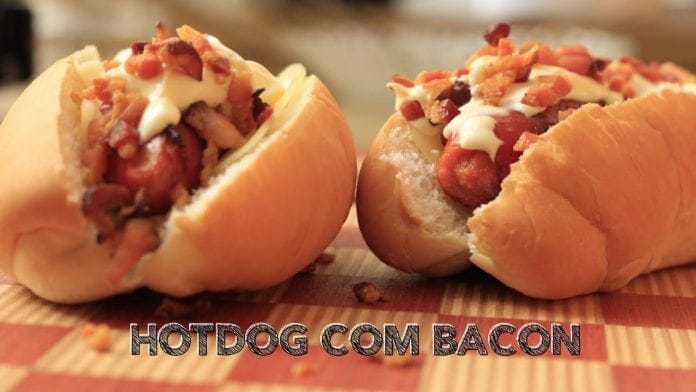 Hotdog com Bacon - Canal Rango