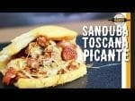 Sanduíche Picante de Linguiça Toscana. Feat. Minimim (Mini Cozinha) - Canal Rango
