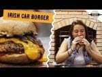 Hambúrguer com Cheddar e Cerveja - Irish Car Burger - Canal Rango