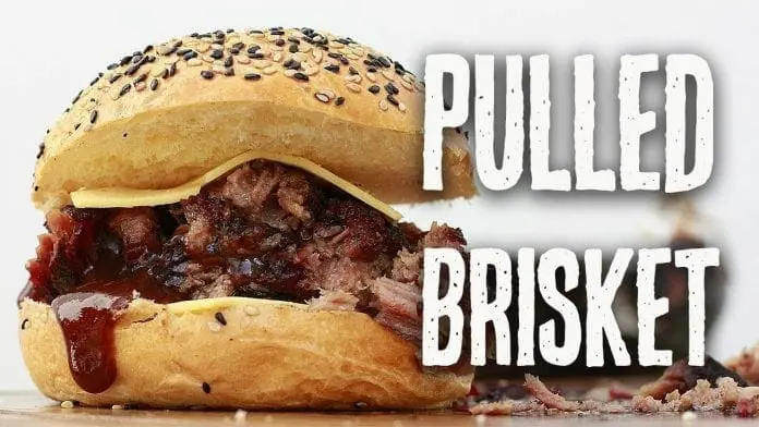Sanduíche de Peito Bovino - Pulled Brisket - Canal Rango