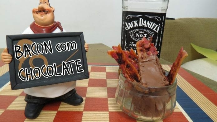 Sticks de Bacon com Chocolate! (Com Mel e Jack Daniel's) - Canal Rango