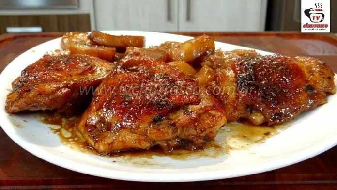 Como Fazer Frango Assado com Cerveja Preta