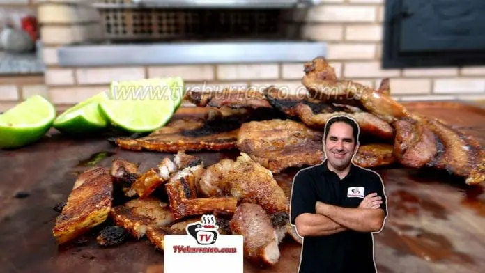 Churrasco de Panceta na Cerveja Preta - Tv Churrasco