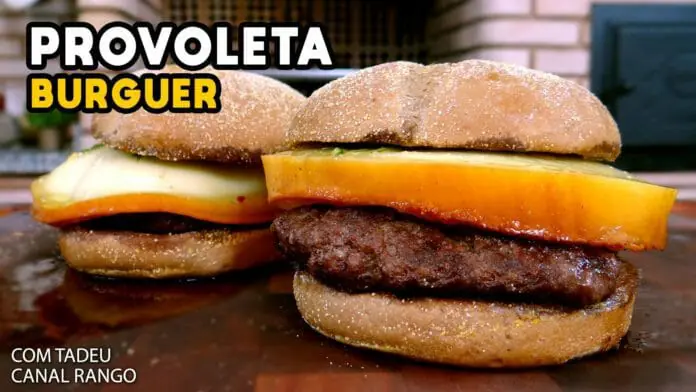 Como Fazer Provoleta Burguer - Canal Rango - Mestres do Churrasco