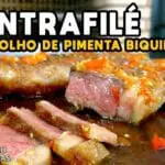 Contra Filé com Molho de Pimenta Biquinho - Churrasqueadas - Mestres do Churrasco