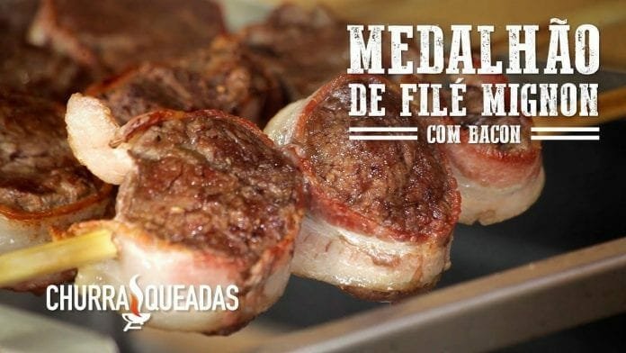 Medalhão de Filé Mignon com Bacon - Churrasqueadas