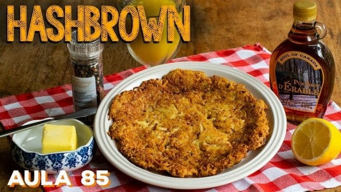 Hash Brown (Como Fazer Panqueca de Batata) - Cansei de Ser Chef