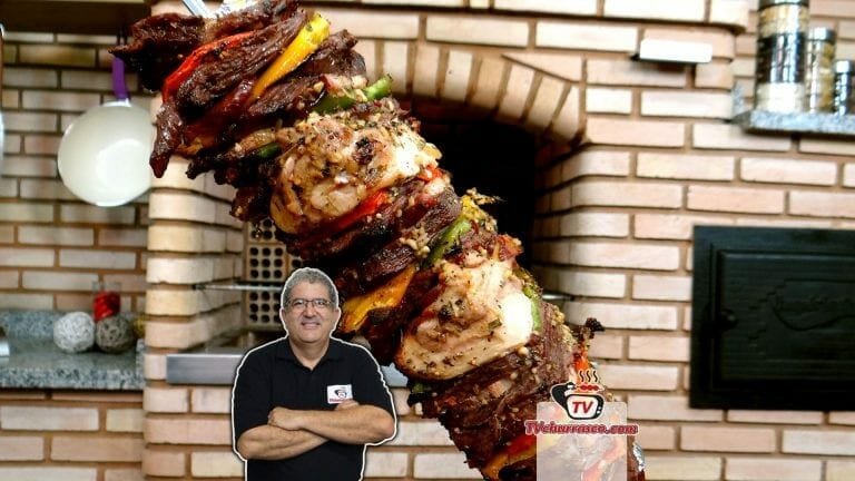 Como Fazer Churrasco Grego na Churrasqueira Tradicional - Tv Churrasco