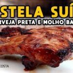 Costela Suína na Cerveja Preta e Molho Barbecue - Tv Churrasco - Mestres do Churrasco