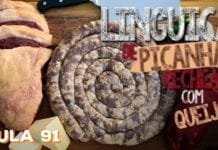 Linguiça de Picanha (Como Fazer Linguiça Bovina) Feat. Mandrake - Cansei de Ser Chef