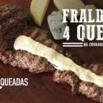 Fraldinha com Molho 4 Queijos - Churrasqueadas