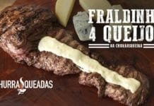 Fraldinha com Molho 4 Queijos - Churrasqueadas