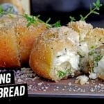 Blooming Garlic Bread - O Pão de Alho Coreano - BBQ em Casa
