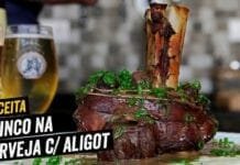 Ossobuco ao Molho de Cerveja com Aligot Cremoso e Puxento! - Stinco Bovino - BBQ em Casa