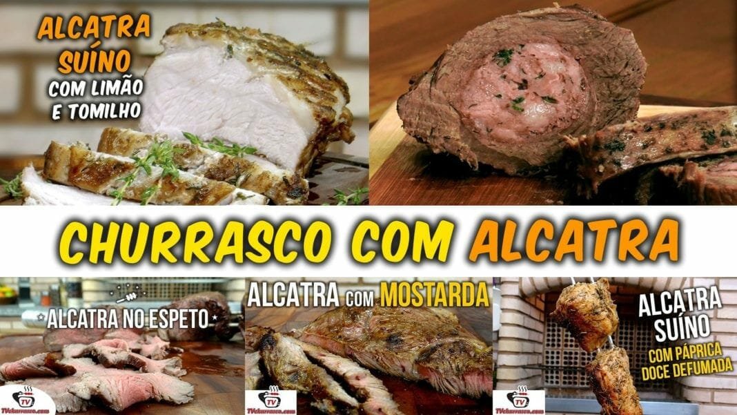 Churrasco com Alcatra