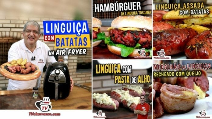 TOP 5 Receitas de Linguiças da TvChurrasco