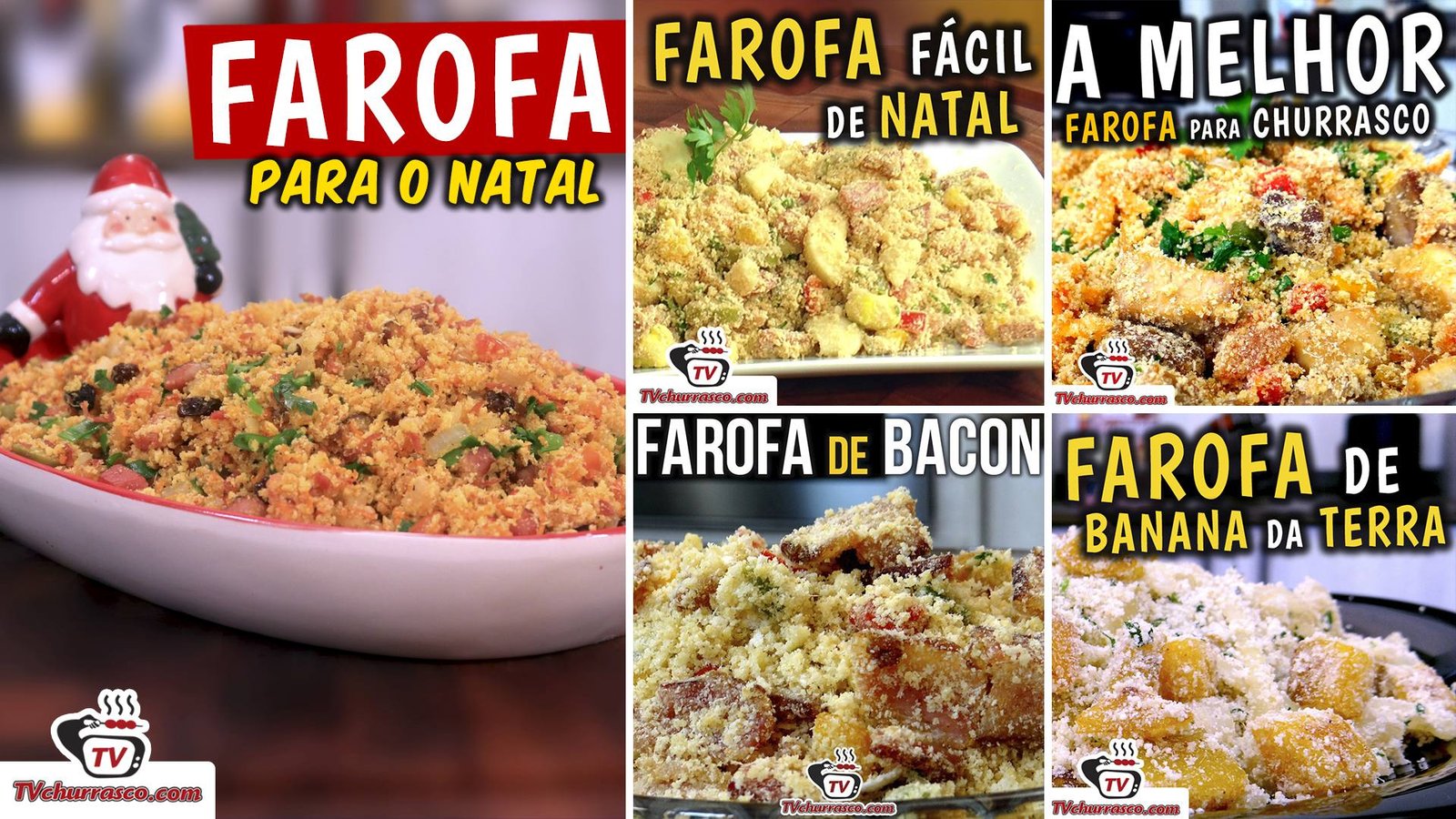 Farofas para o Natal Especial Farofas para o Natal Especial