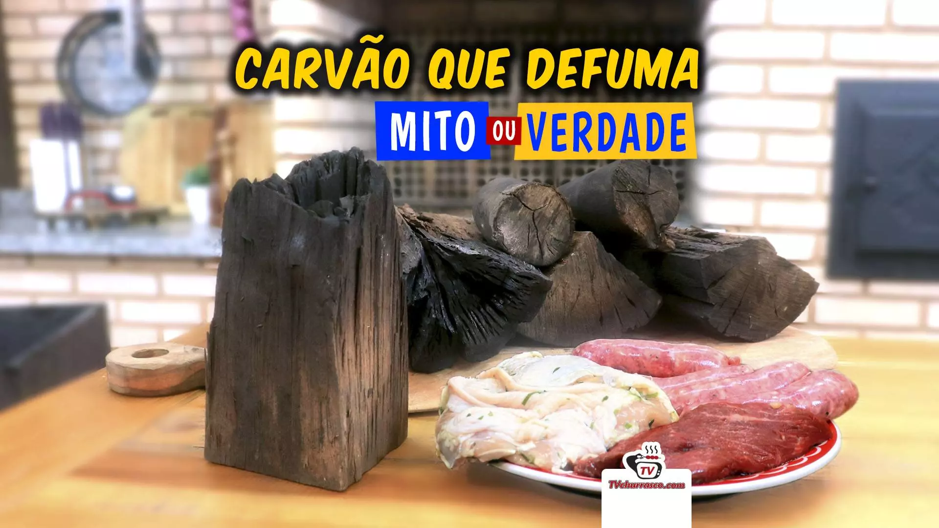 Carvão que DEFUMA - Mito ou Verdade ??? Tv Churrasco