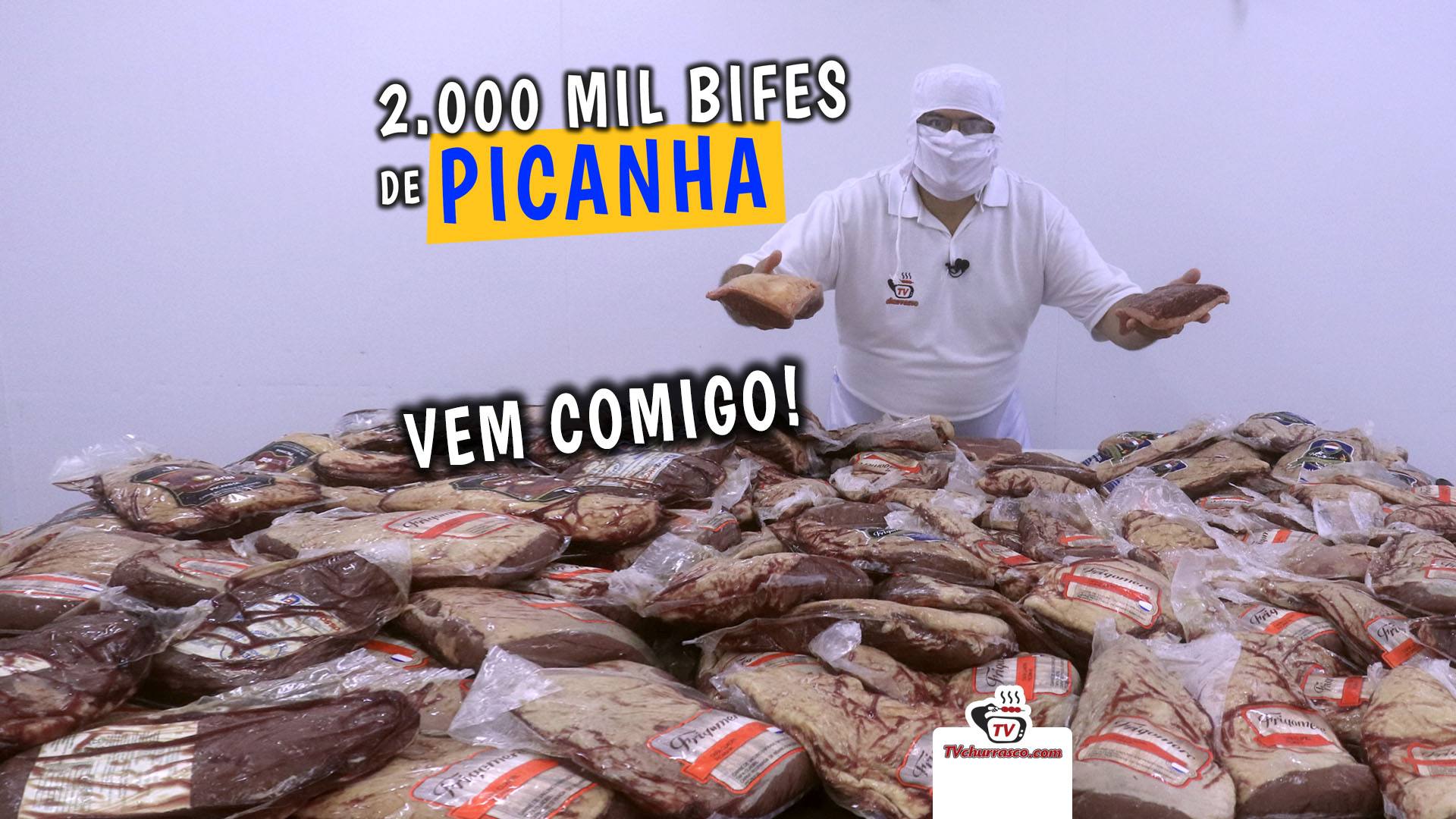 Churrasco com 2000 Mil Bifes de Picanha - Tv Churrasco