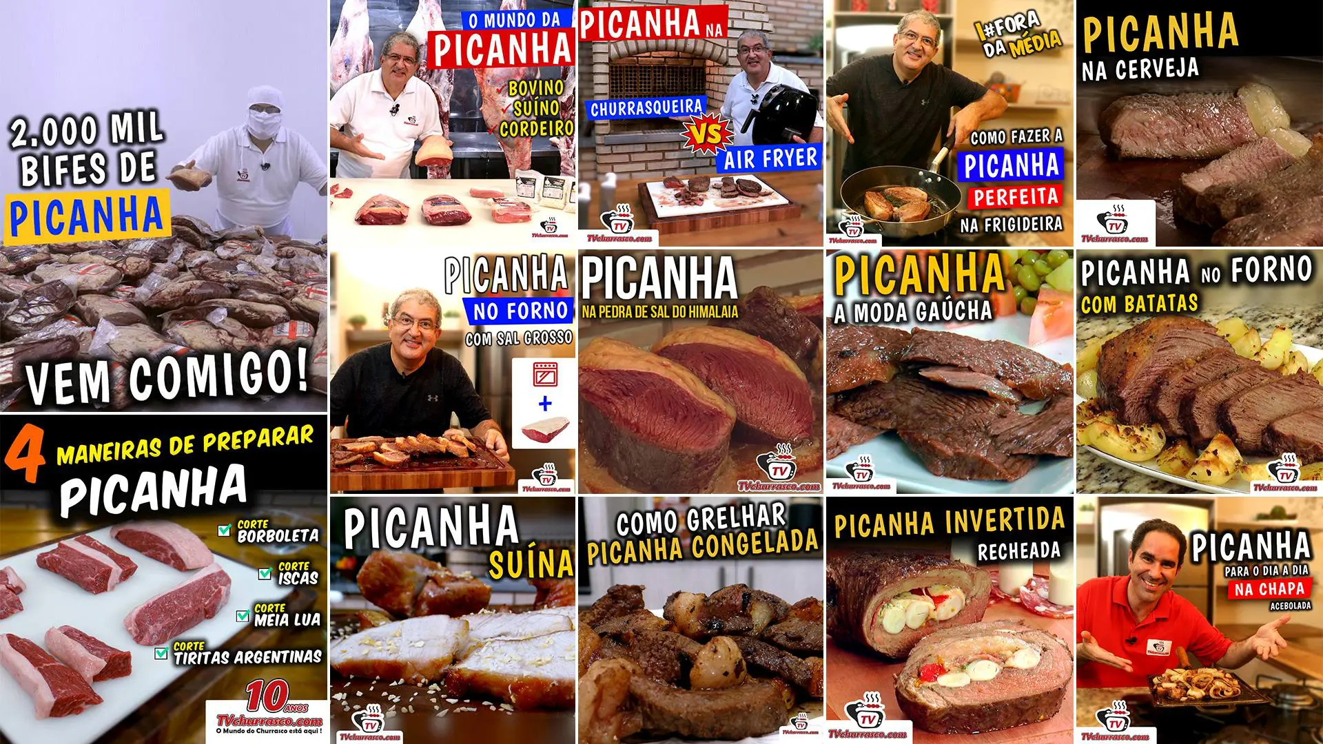 Receitas de Picanha