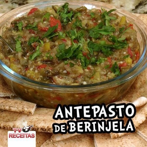 Como Fazer Antepasto de Berinjela na Panela – Tv Receitas | TV Churrasco
