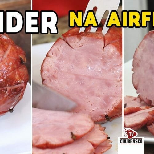 Como Fazer Tender na Airfryer em 20 minutos (sem mel) Tv Churrasco