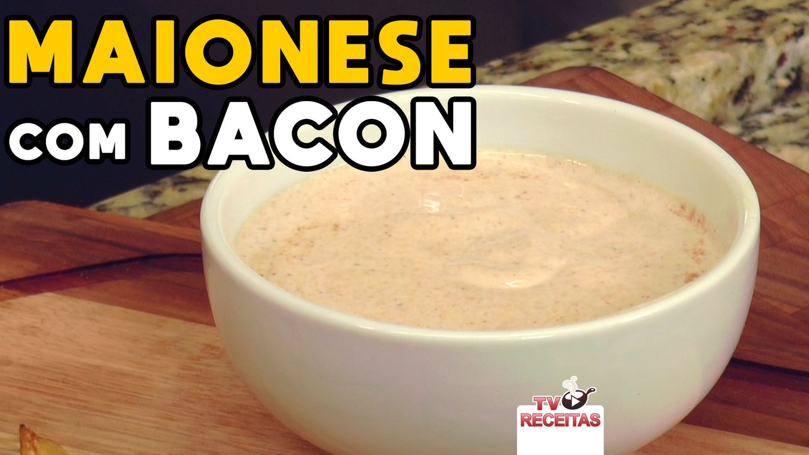 MAIONESE DE BACON SEM OVOS FÁCIL E DELICIOSA