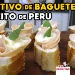 Aperitivo de Baguete com Peito de Peru - Tv Receitas-SITE