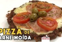 Como Fazer Pizza de Carne Moída